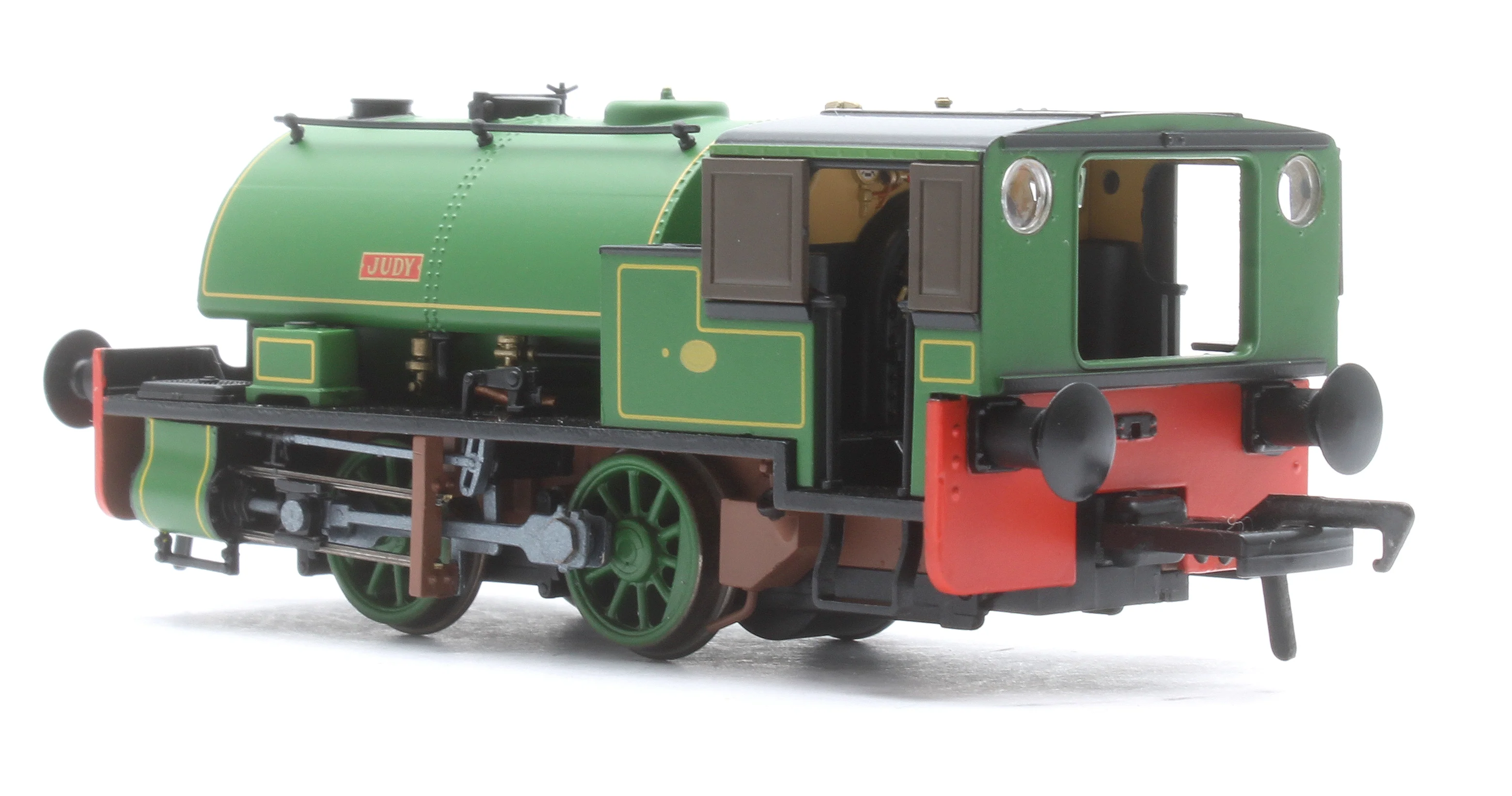 968002 Port of Par Bagnalls Twin Pack - Lined Light Green (As Preserved) Steam Locomotive - Image 4