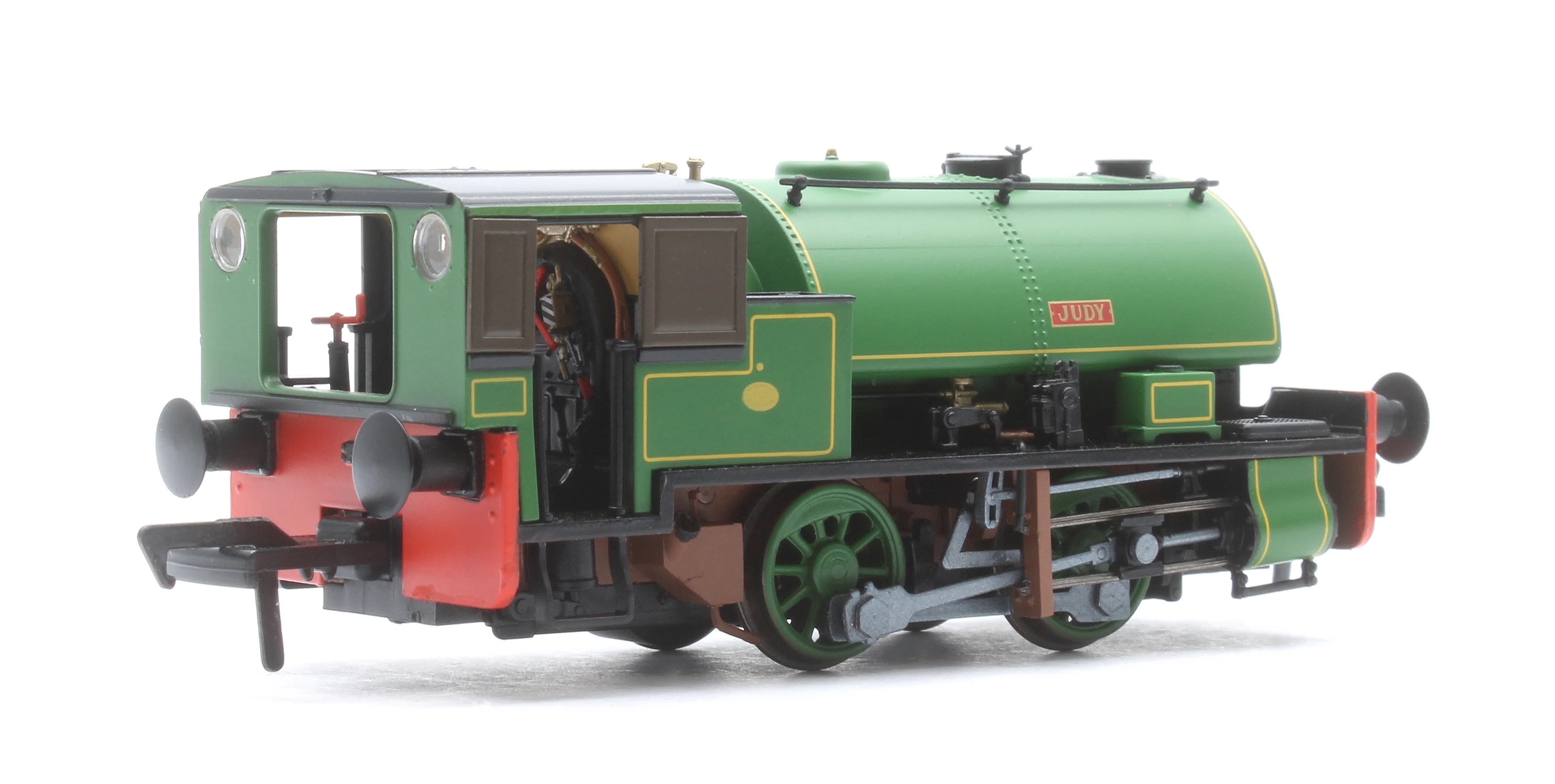 968002 Port of Par Bagnalls Twin Pack - Lined Light Green (As Preserved) Steam Locomotive - Image 5