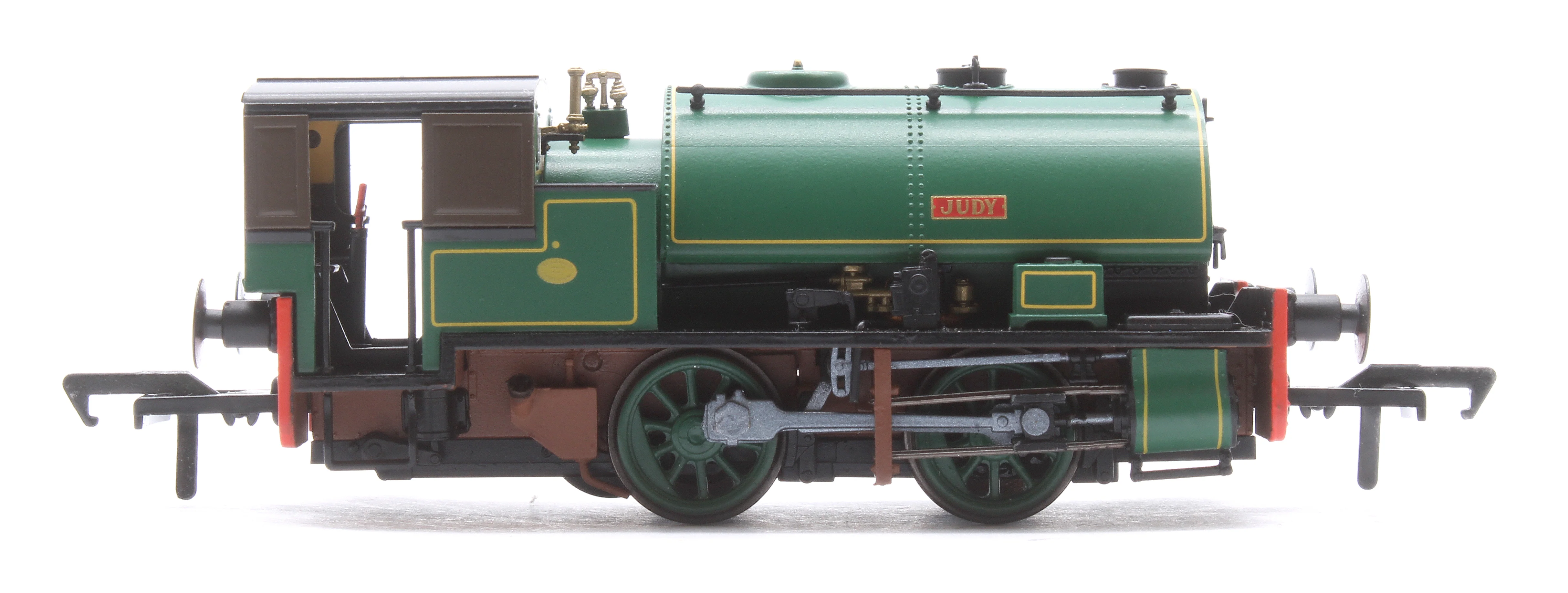 968501 Port of Par Bagnalls Twin Pack - Lined Dark Green Steam Locomotive - DCC Sound - Image 14