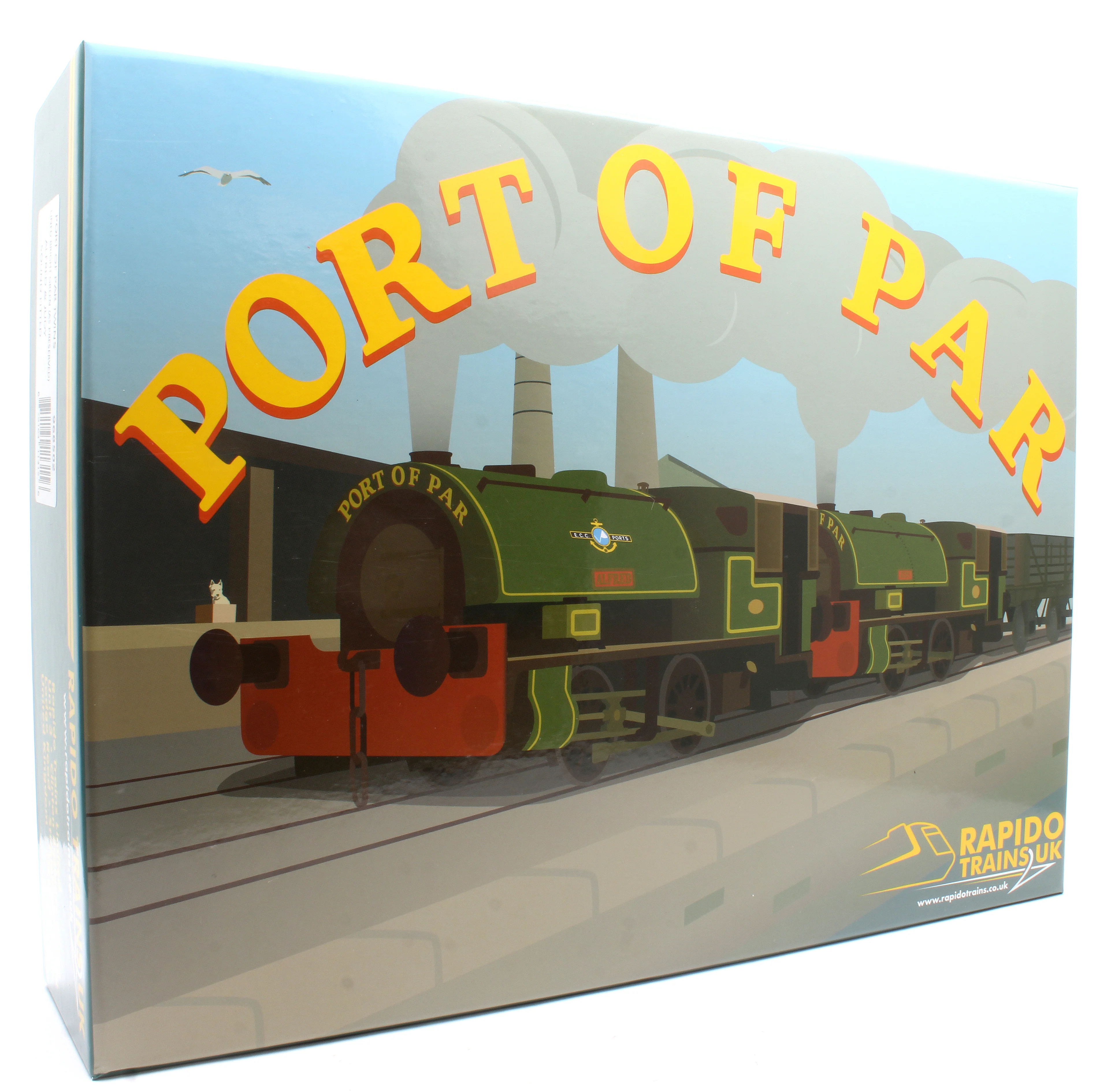 968501 Port of Par Bagnalls Twin Pack - Lined Dark Green Steam Locomotive - DCC Sound - Image 16