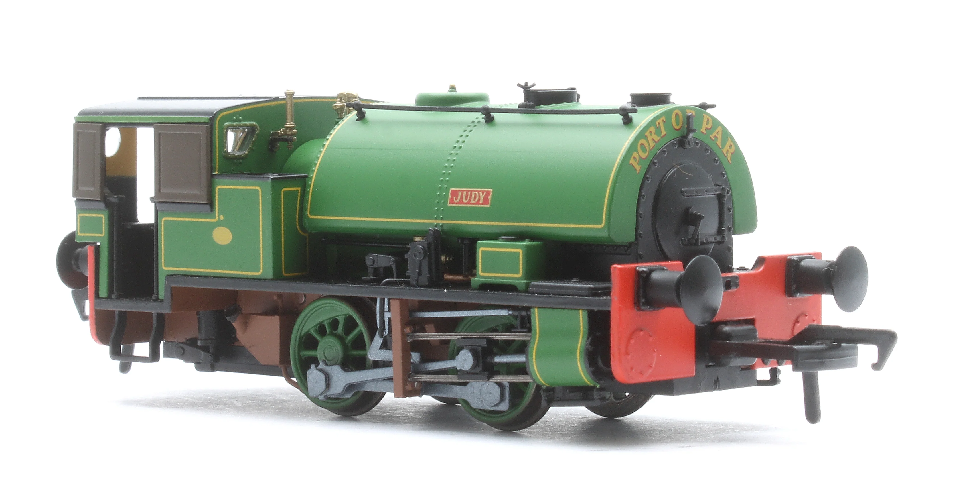968502 Port of Par Bagnalls Twin Pack - Lined Light Green (As Preserved) Steam Locomotive - DCC Sound - Image 8