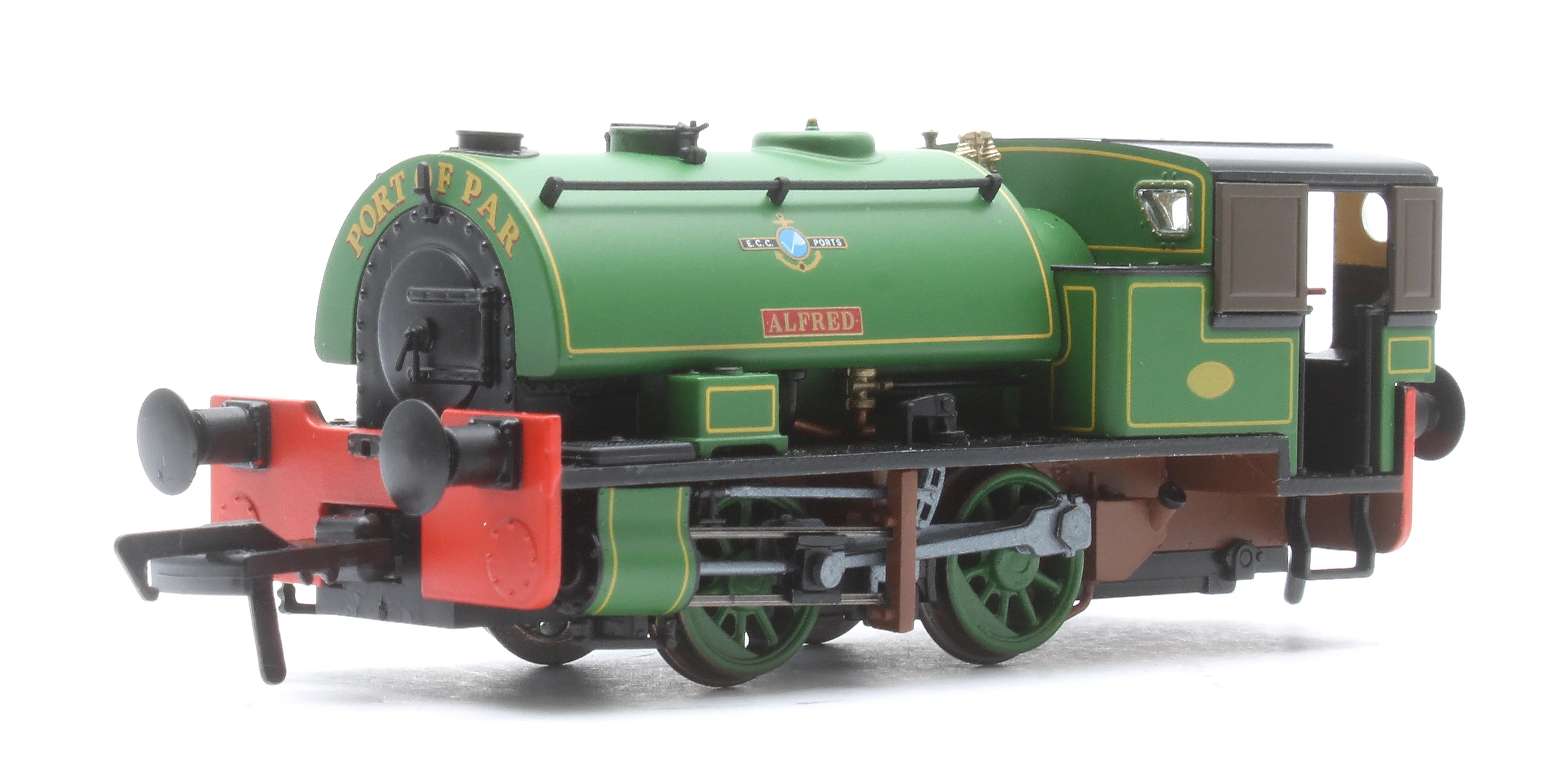 968502 Port of Par Bagnalls Twin Pack - Lined Light Green (As Preserved) Steam Locomotive - DCC Sound - Image 9