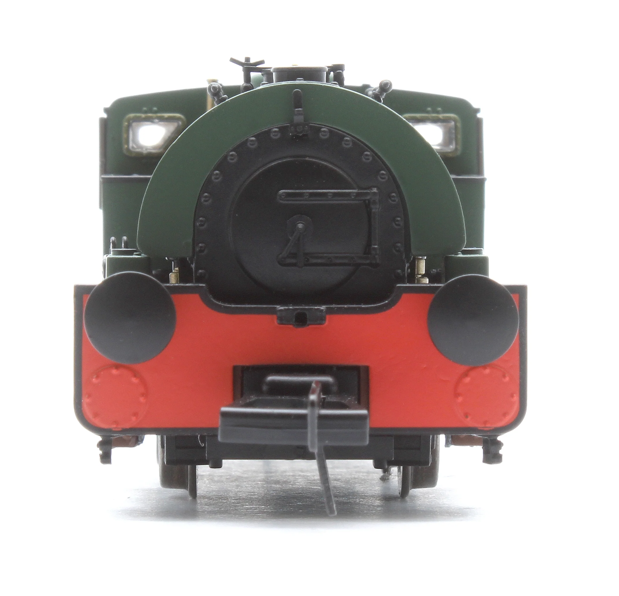 968503 Port of Par Bagnall - Unlined Dark Green Steam Locomotive - DCC Sound - Image 7