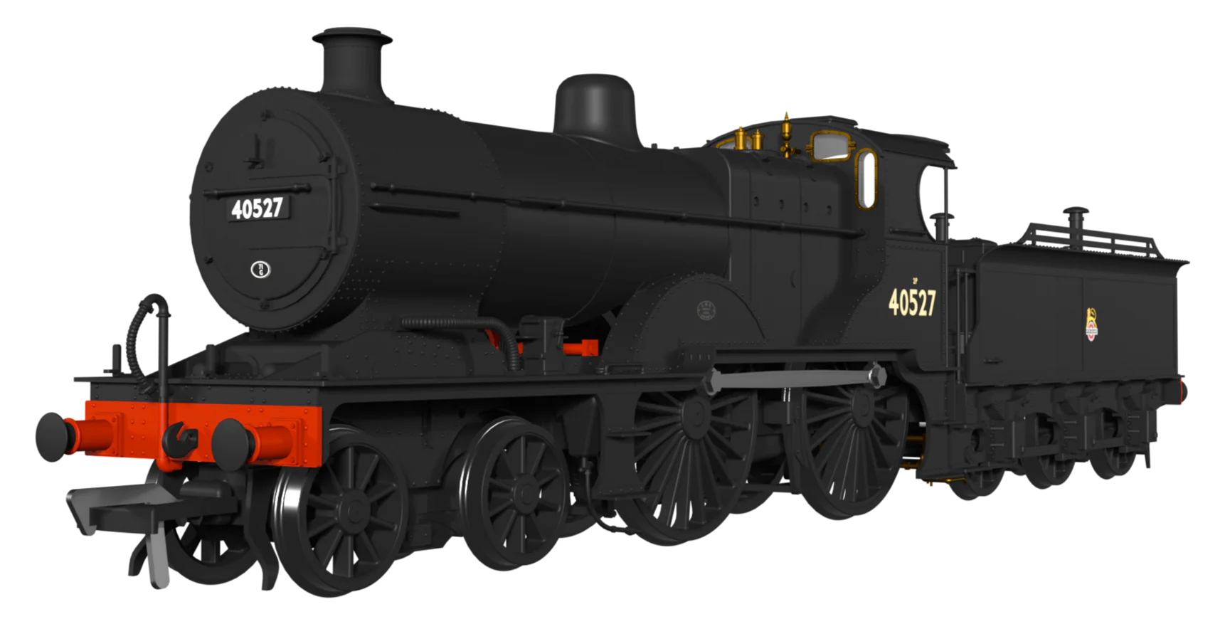 974510 Midland Railway 483 Class 4-4-0 BR No.40527 (Early Crest) Steam Locomotive - DCC Sound