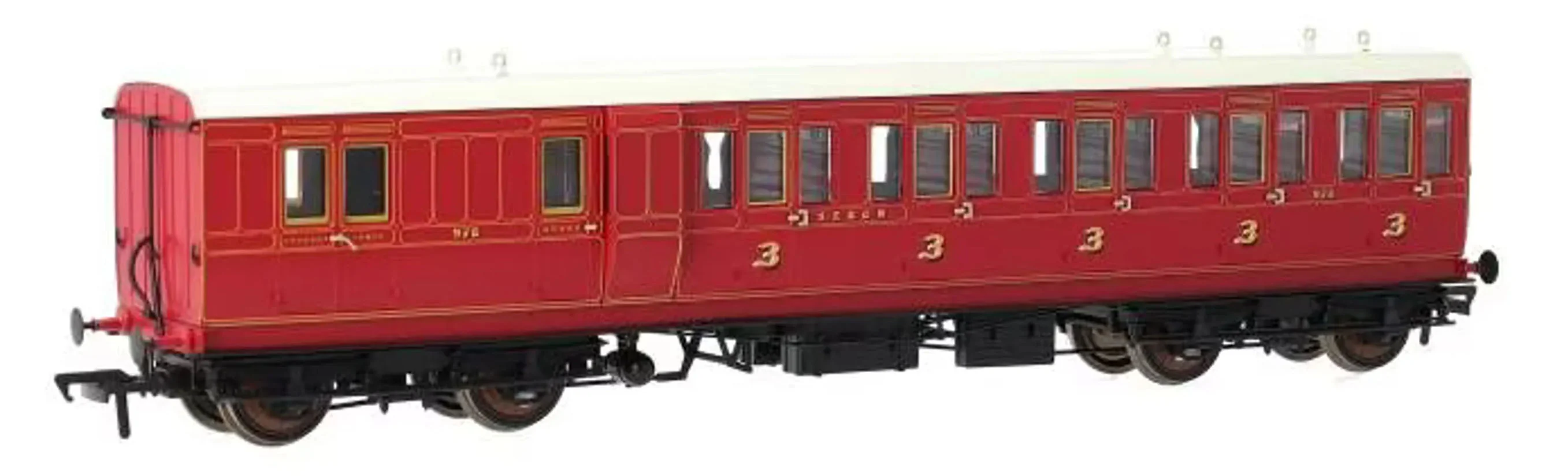 978002 48' SECR ‘Evolution’ Bogie Coach Non-Corridor Brake Third No.975