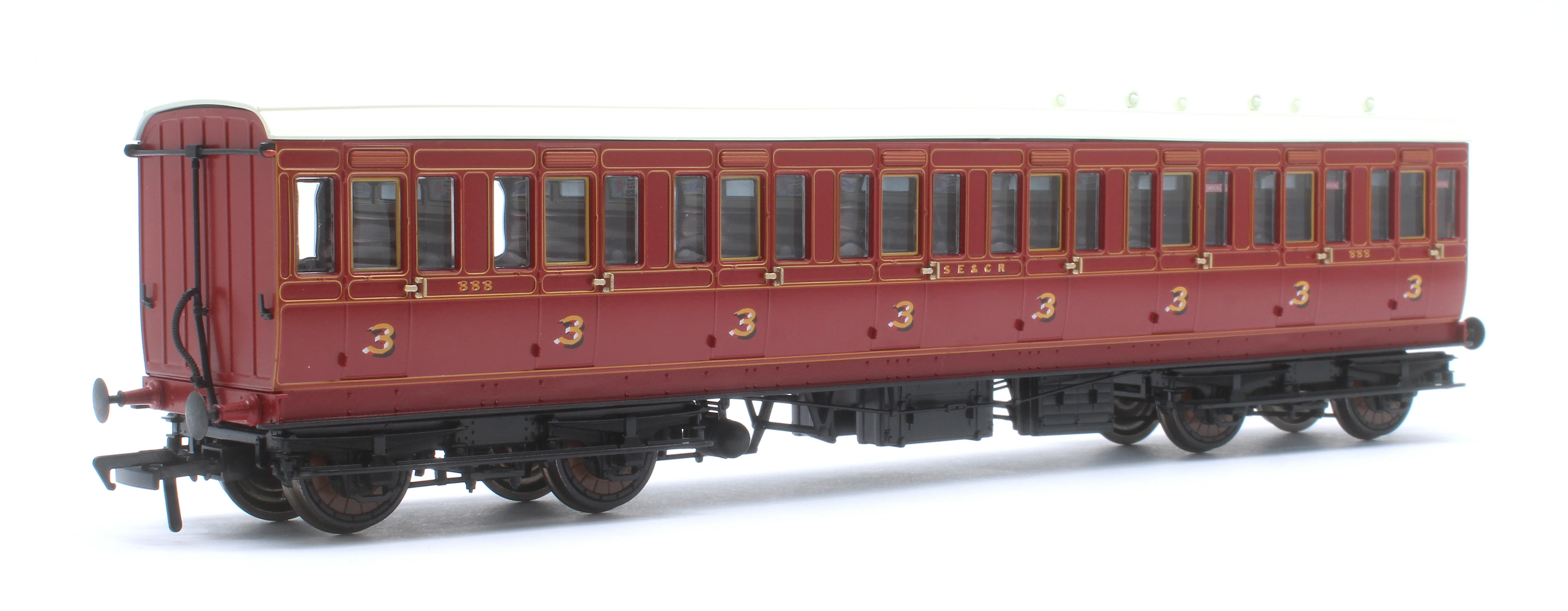 978003 48' SECR ‘Evolution’ Bogie Coach Non-Corridor Third No.888 - Image 2