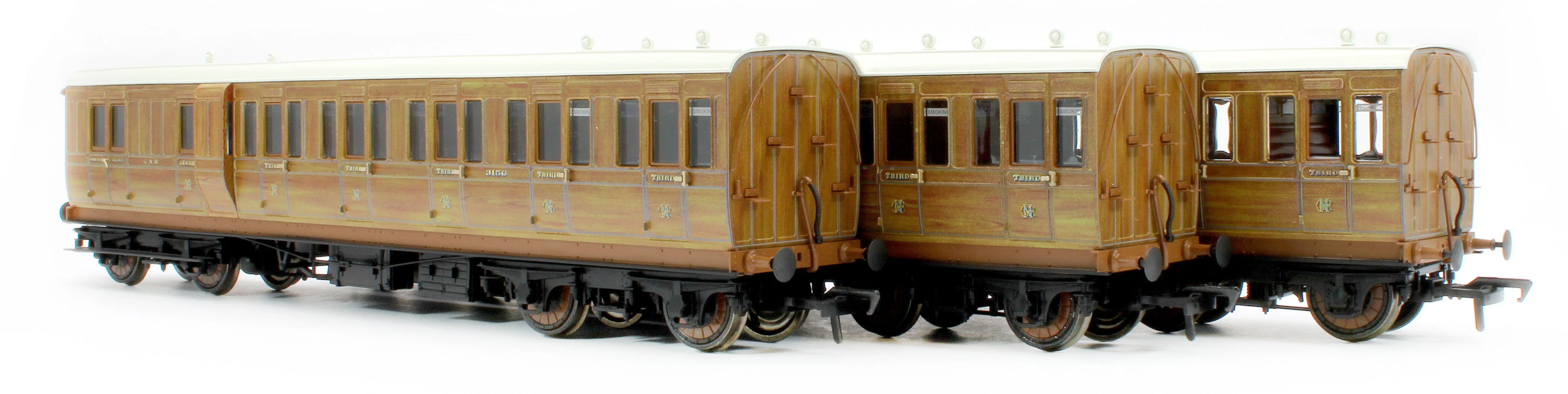 978021 48' GNR âEvolutionâ Bogie Coach Non-Corridor Carriage No.3156, No.3067 & No.3923 3-Pack - Image 12