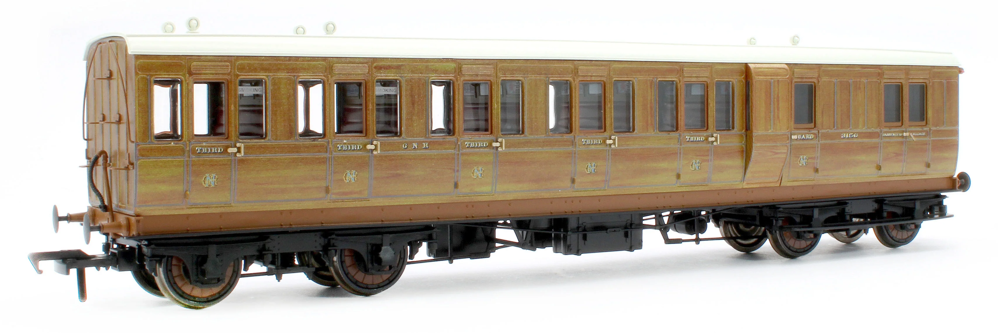 978021 48' GNR âEvolutionâ Bogie Coach Non-Corridor Carriage No.3156, No.3067 & No.3923 3-Pack - Image 3