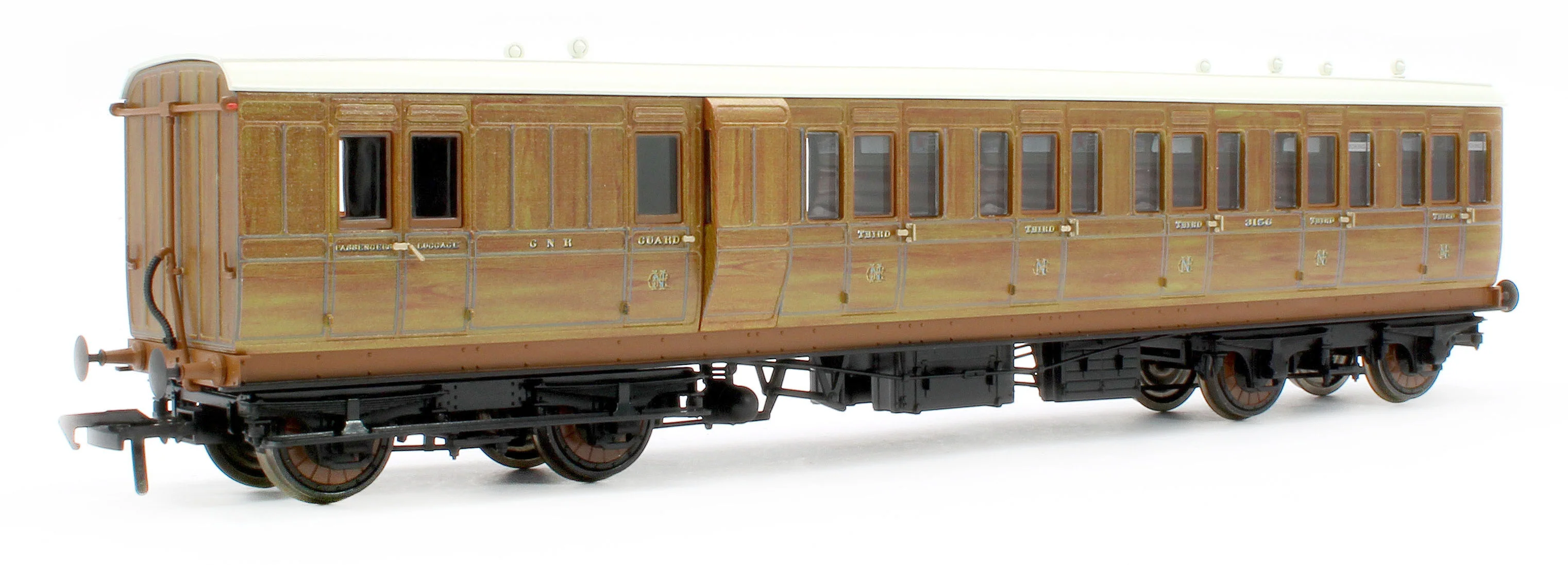978021 48' GNR âEvolutionâ Bogie Coach Non-Corridor Carriage No.3156, No.3067 & No.3923 3-Pack - Image 5