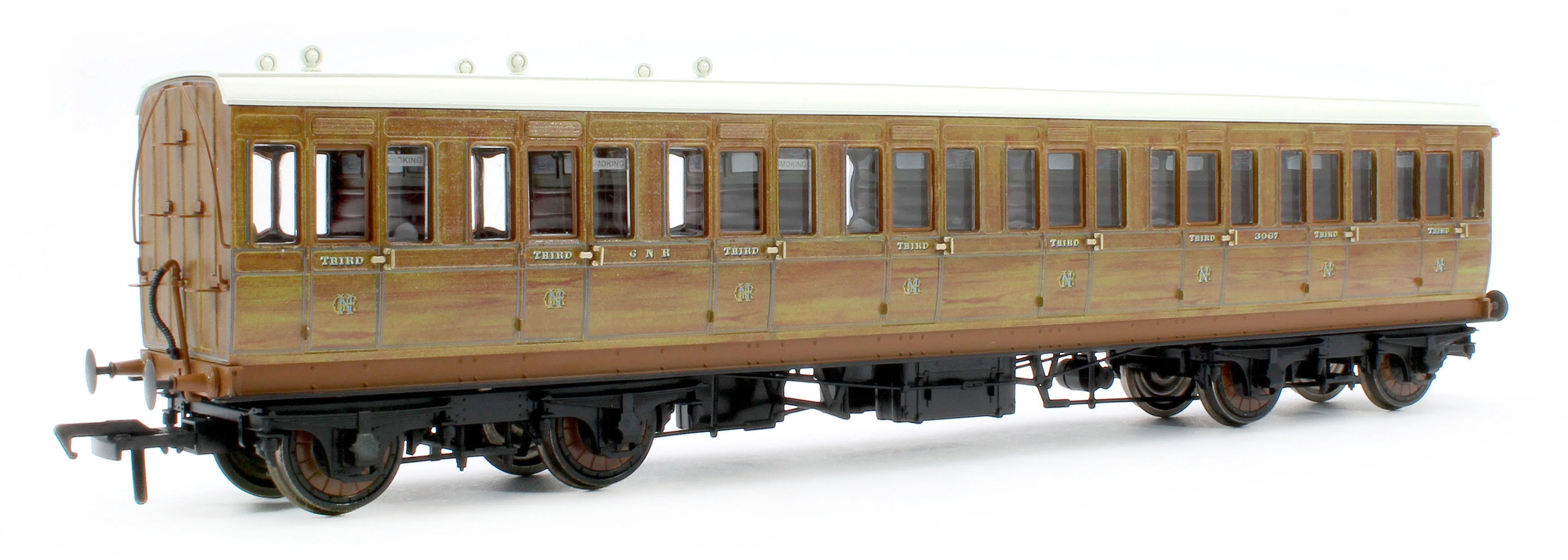 978021 48' GNR âEvolutionâ Bogie Coach Non-Corridor Carriage No.3156, No.3067 & No.3923 3-Pack - Image 6