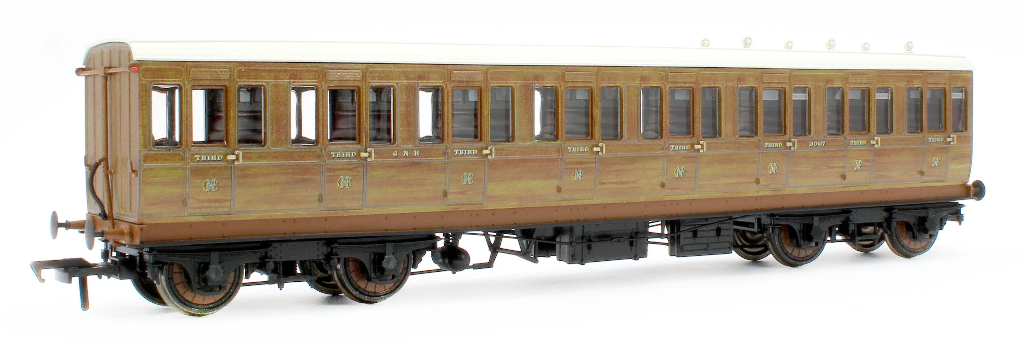 978021 48' GNR âEvolutionâ Bogie Coach Non-Corridor Carriage No.3156, No.3067 & No.3923 3-Pack - Image 8