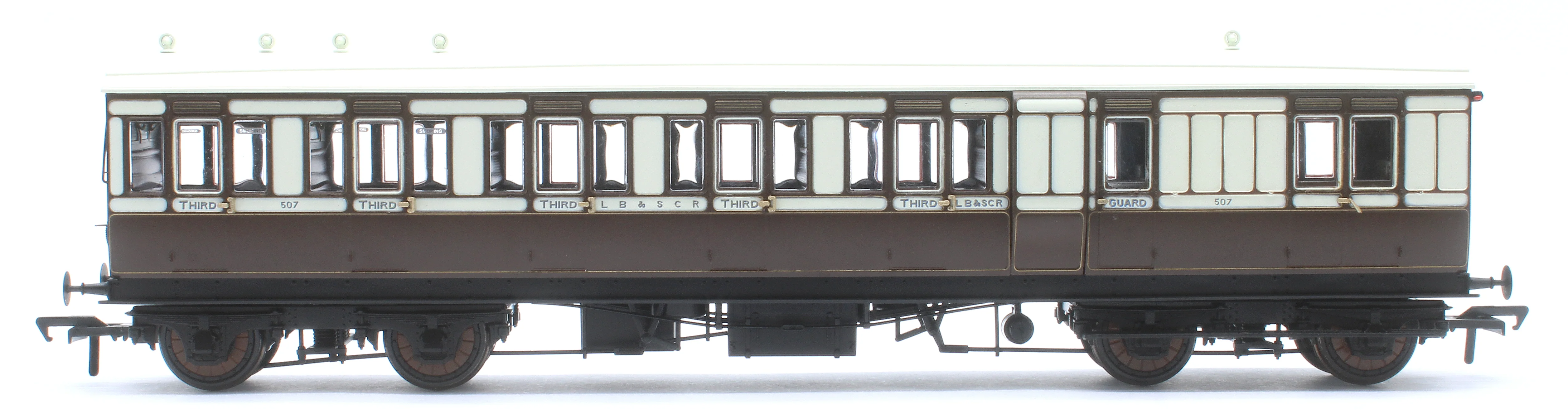 978030 48' LBSCR ‘Evolution’ Bogie Coach Non-Corridor Brake Third No.507 - Image 5