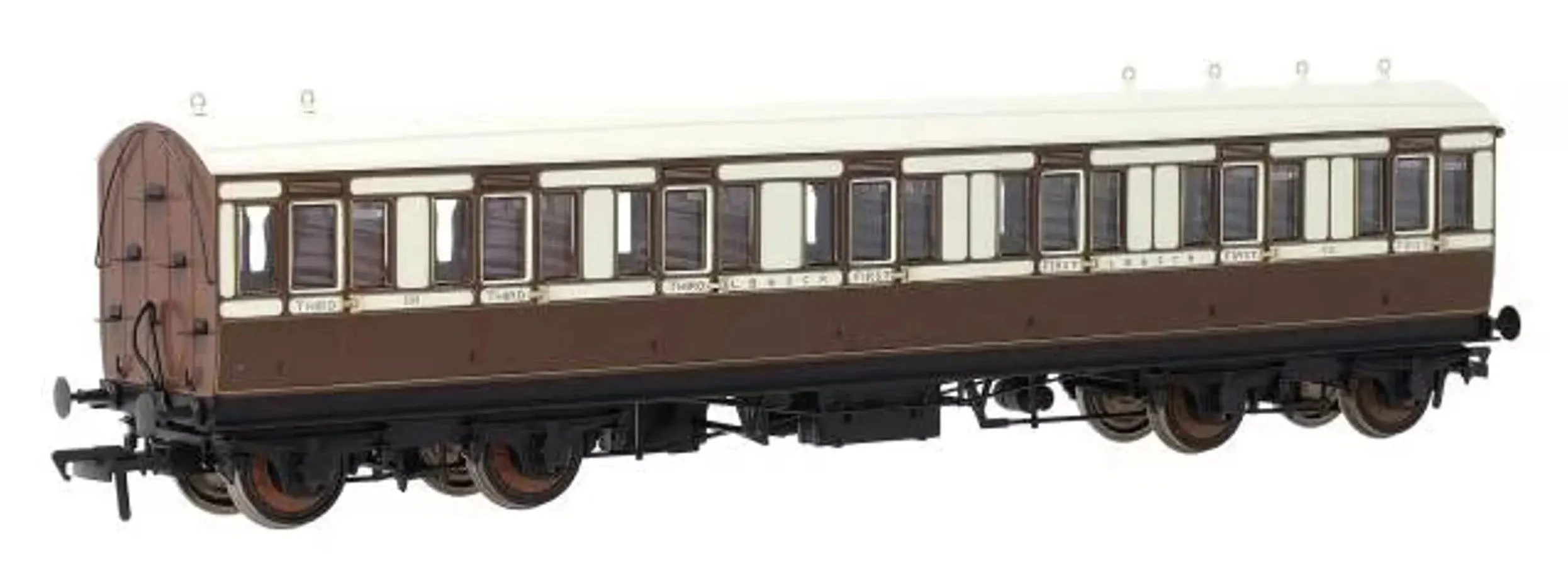978032 48' LBSCR âEvolutionâ Bogie Coach Non-Corridor Composite No.535