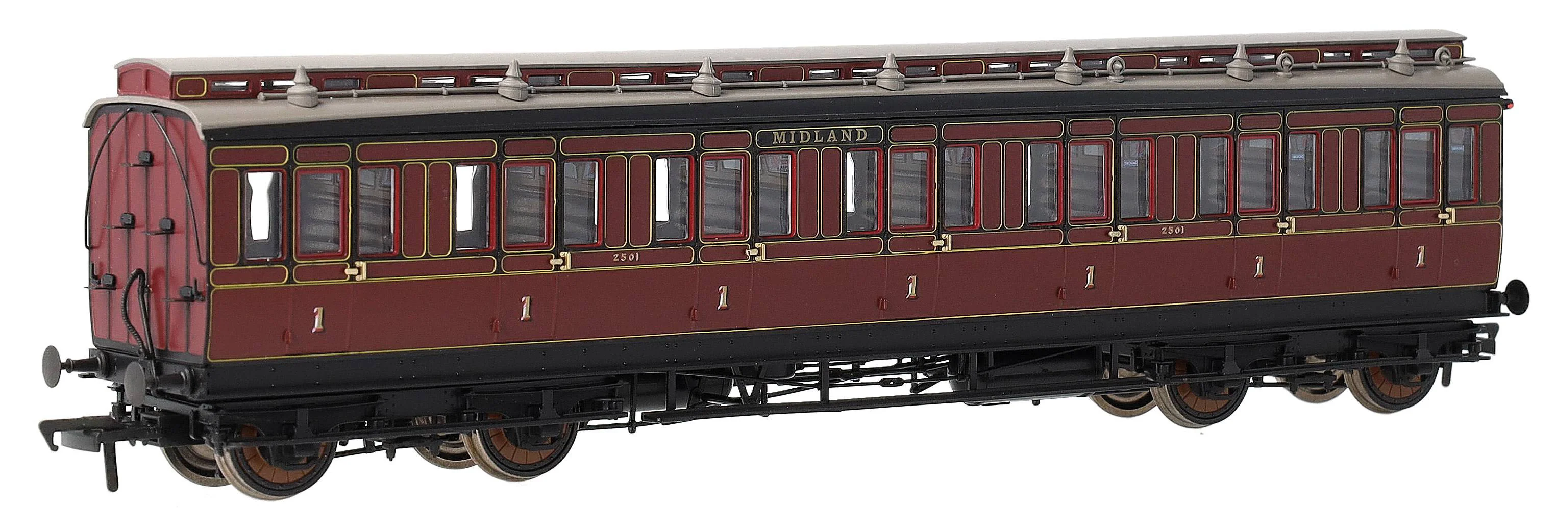 978039 48' Midland Railway ‘Evolution’ Non-Corridor First No.2501
