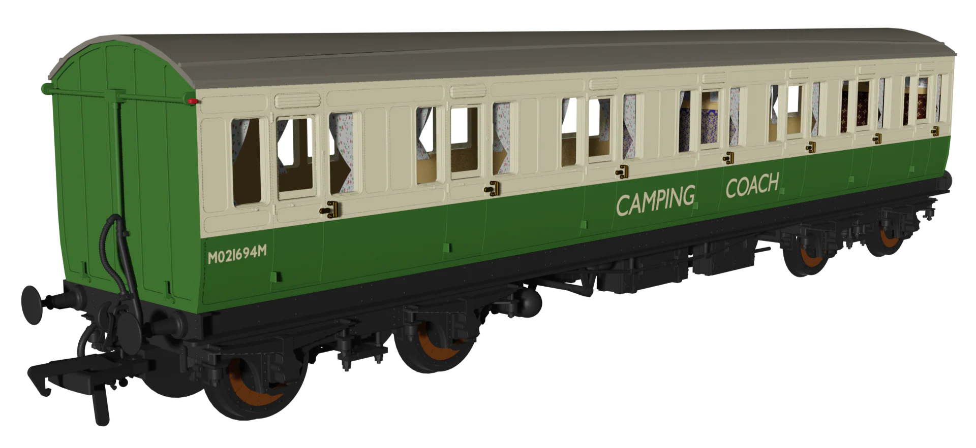 978242 Evolution' 48' Camping Coach Non-Corridor Composite No.M92464M