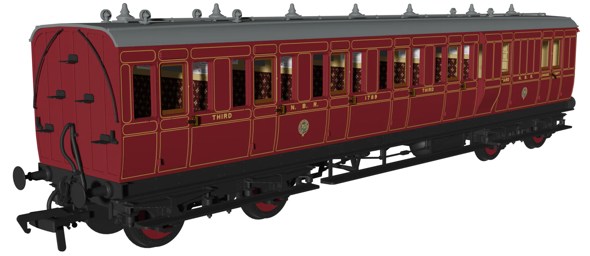 978902 ‘Evolution’ 48’ North British Railway Brake third No.1789