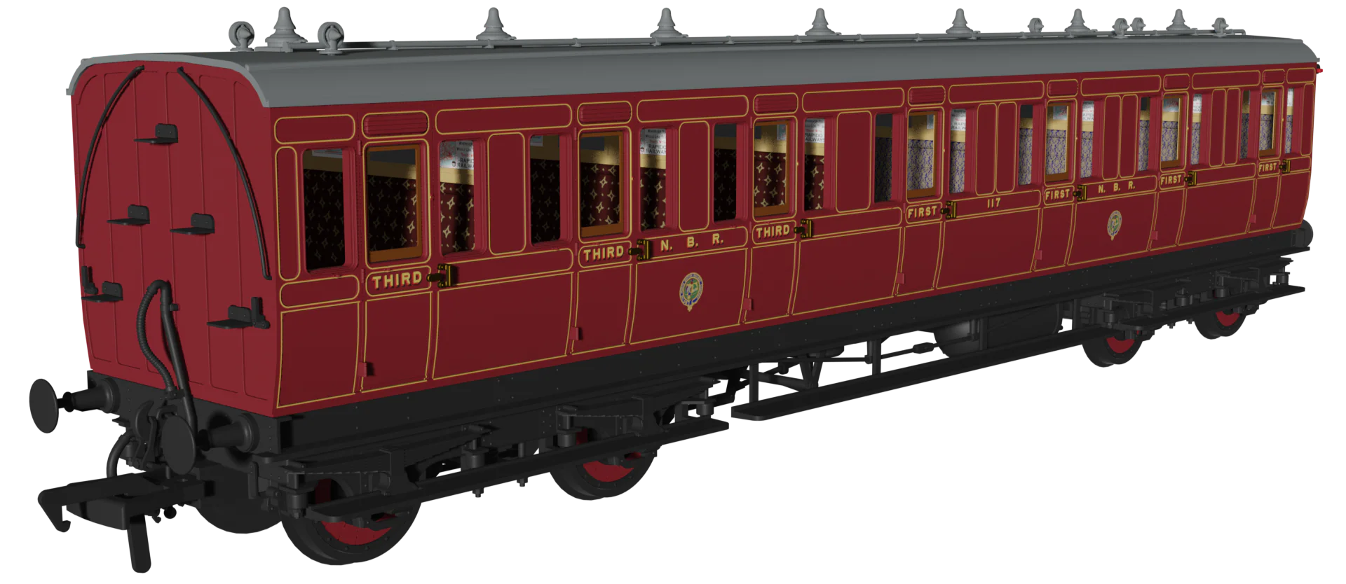 978904 ‘Evolution’ 48’ North British Railway Composite No.117