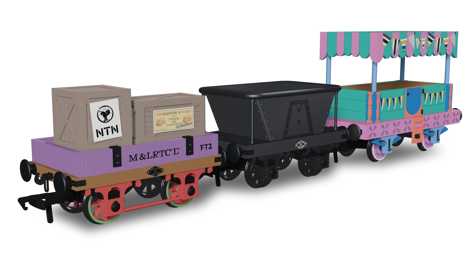 980002 Ivor the Engine Rolling Stock Pack - Image 2