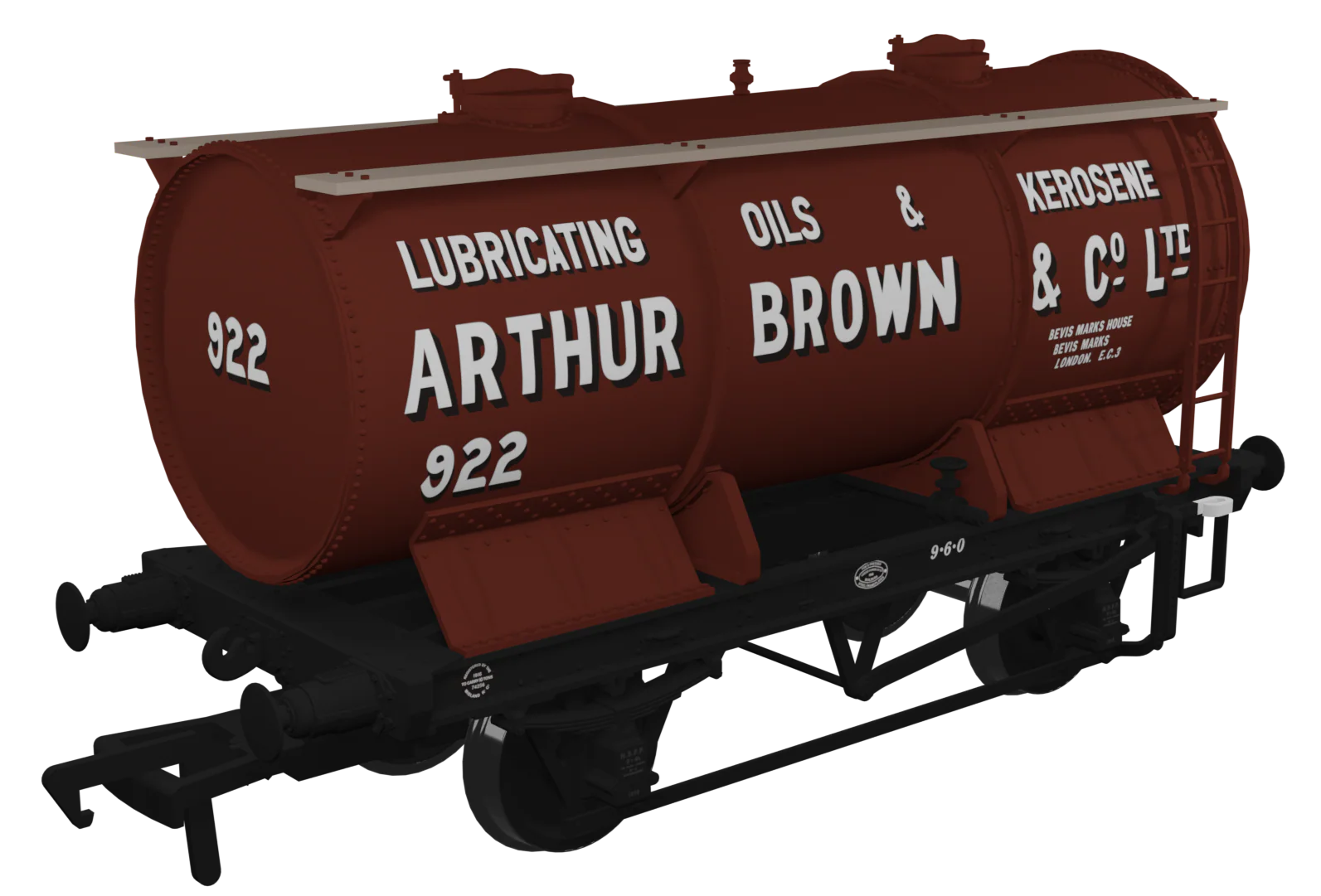 981003 Chemical Tank Wagon - Arthur Brown and Co Ltd No.922