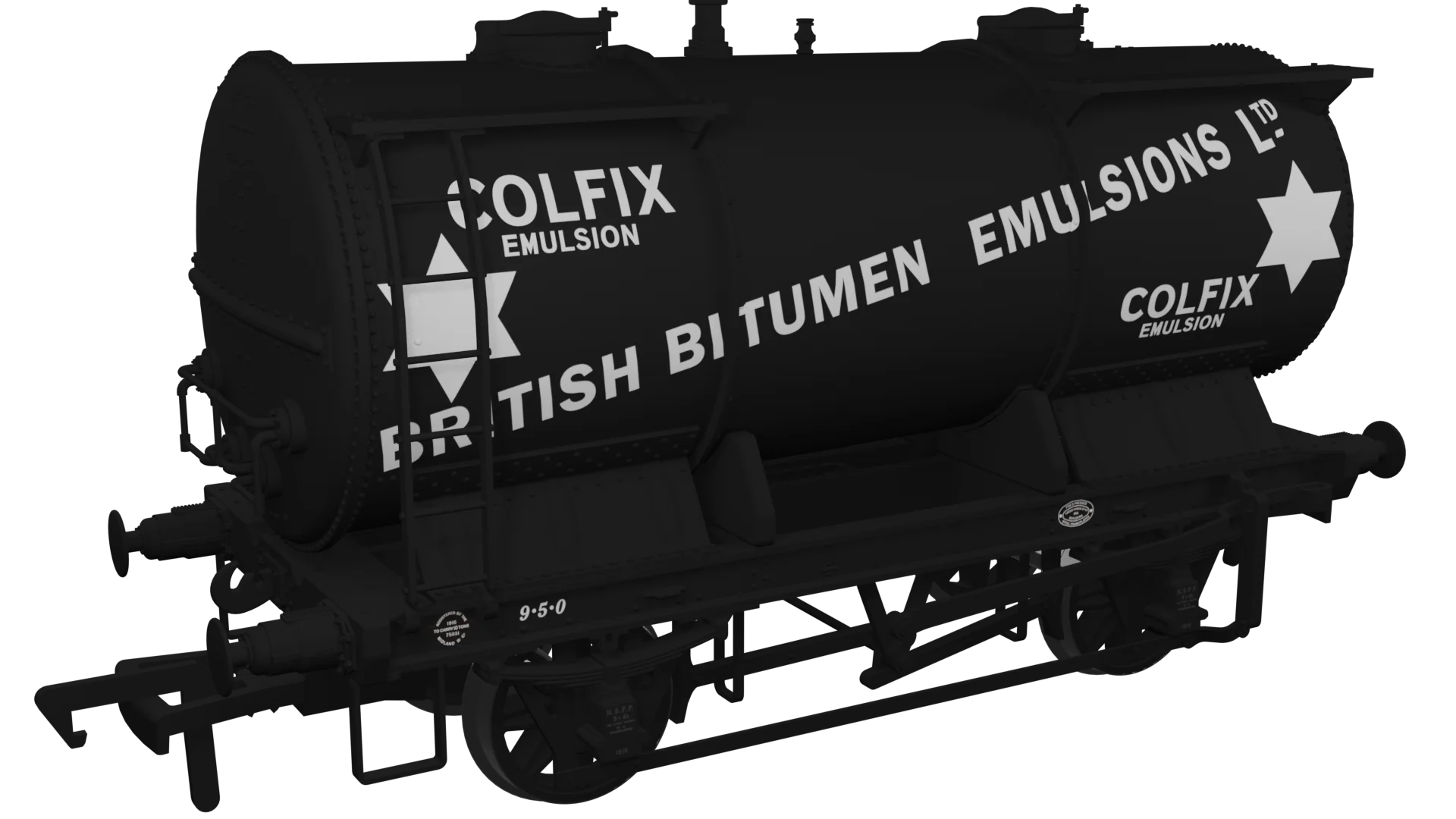 981007 Chemical Tank Wagon - British Bitumen Emulsions 'Colfix' No.88 - Image 2