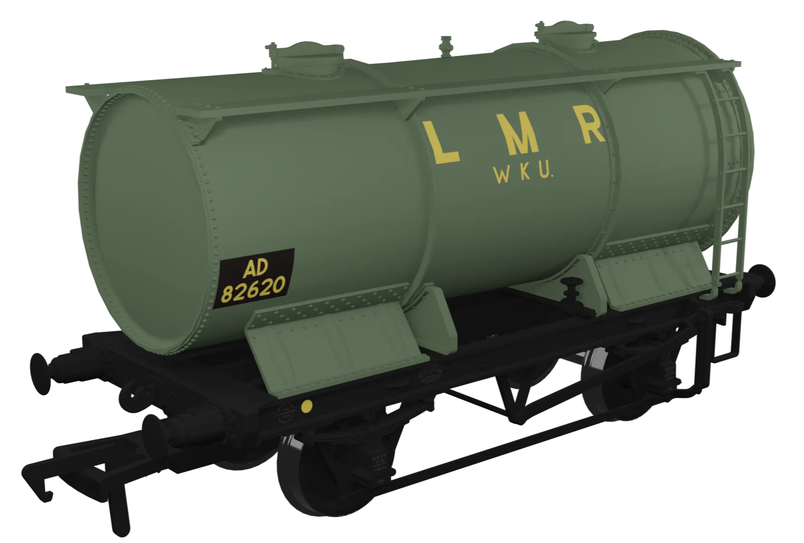 981010 Chemical Tank Wagon - Longmoor Military Railway No.AD82620