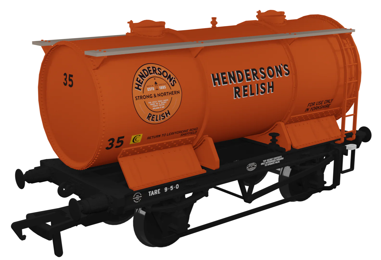 981014 Ammonium Nitrate Wagon - NSFF Henderson's Relish No.35 - Image 2