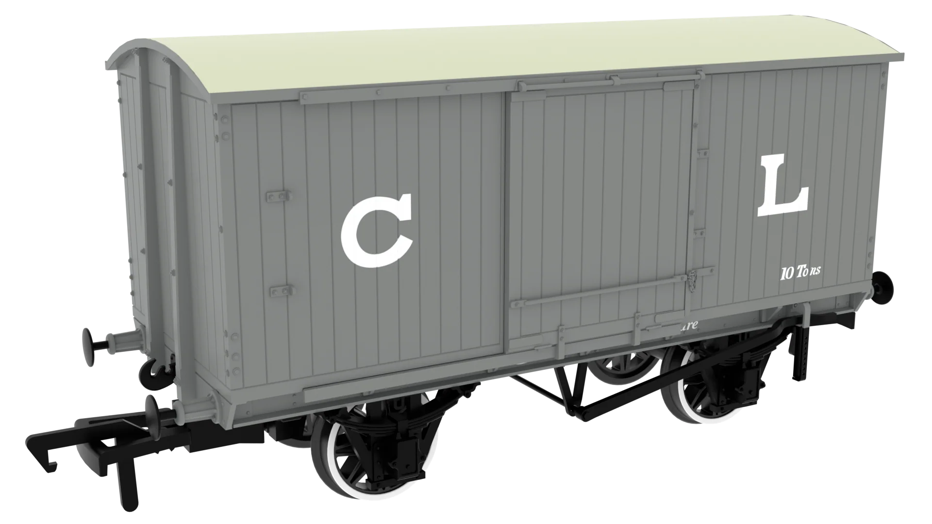 983004 GCR Dia. 17B Van - No. 1846 CLC Grey