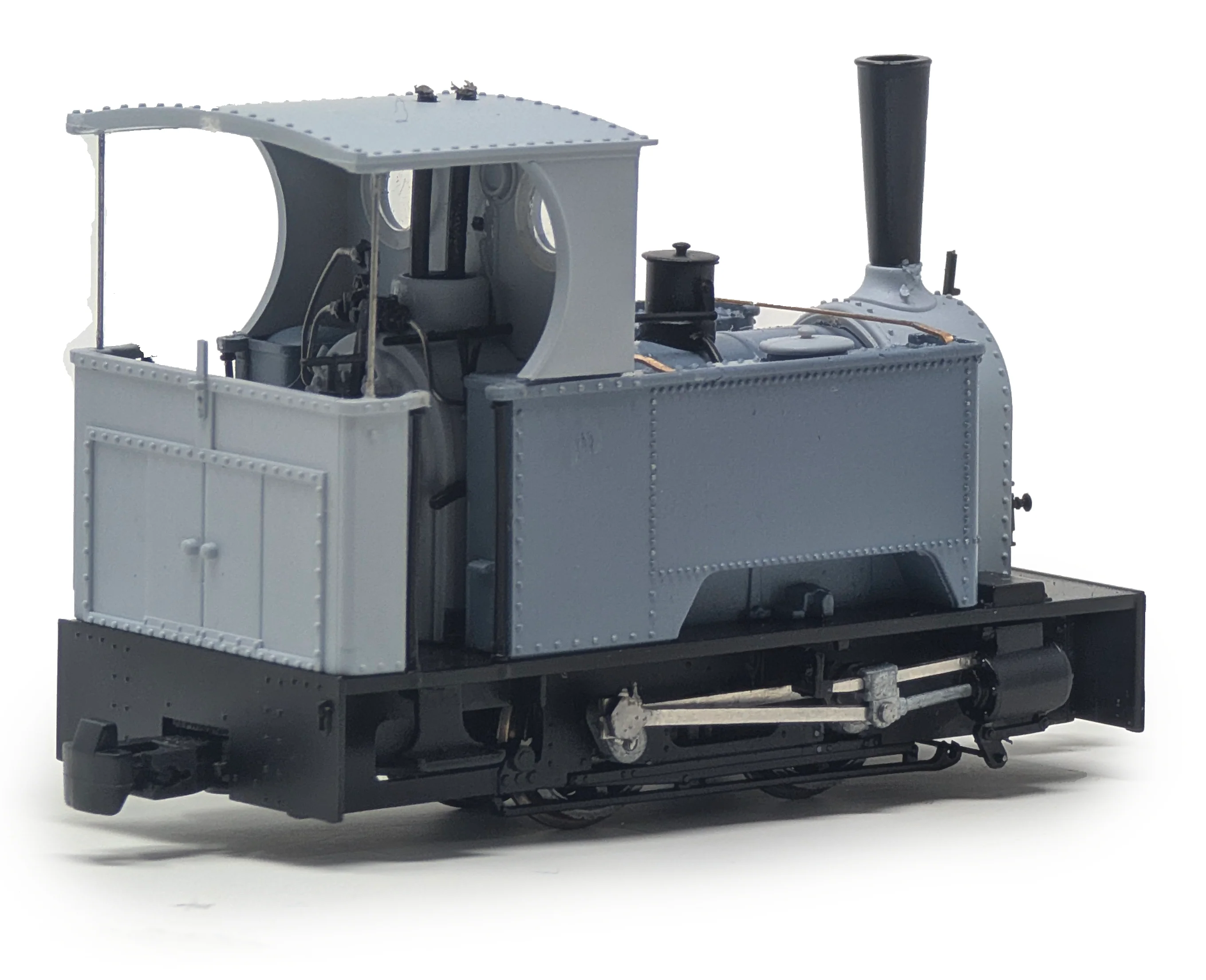 986202 Sirdar Class 0-4-0 Kerr, Stuart & Co. Short-Tank 'What If' - Lined Dark Blue Steam Locomotive - Image 5