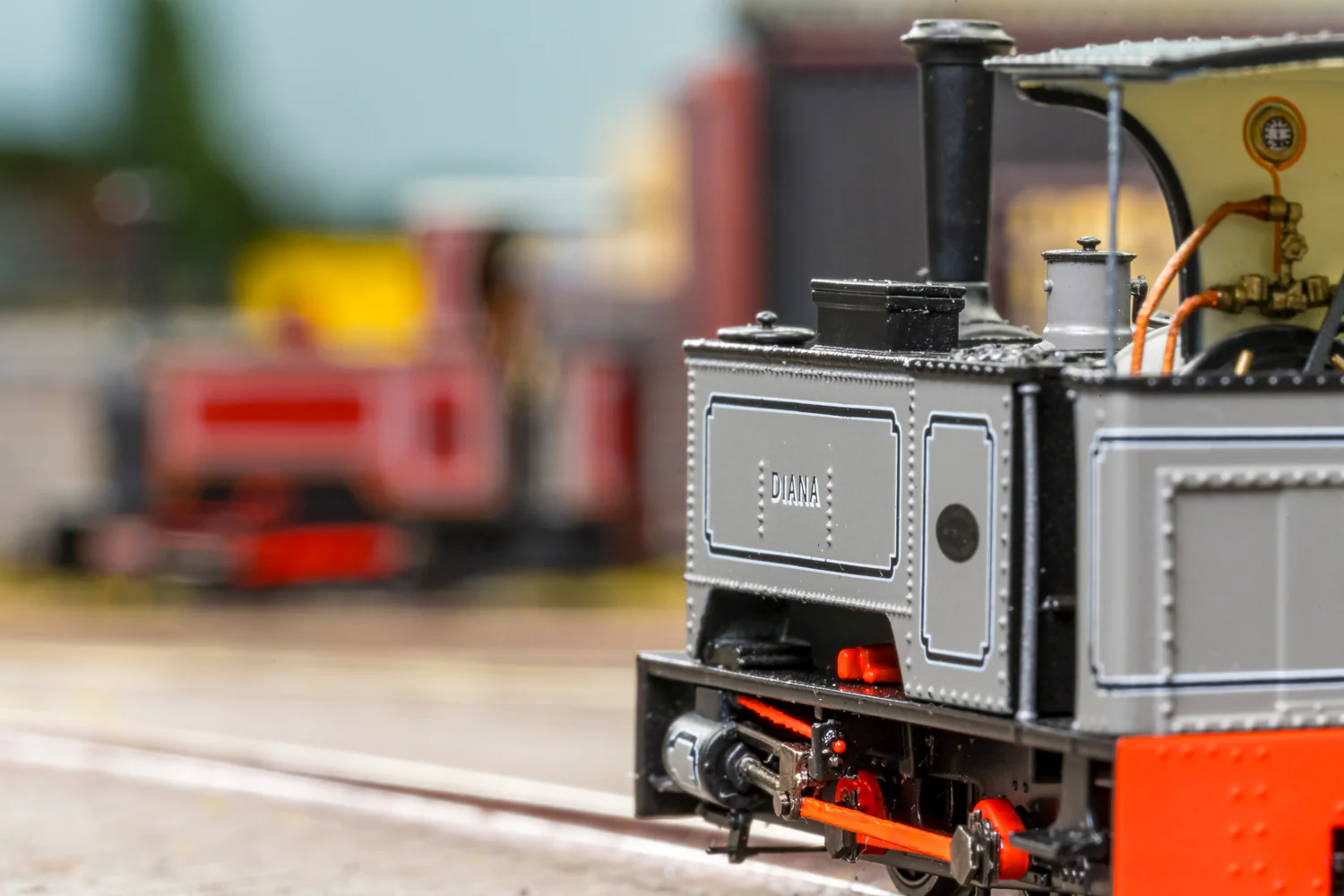 986501 Sirdar Class 0-4-0 Kerr, Stuart & Co. Long-Tank 'Dianaâ Lined Grey (As Preserved) Steam Locomotive - DCC Fitted - Image 5
