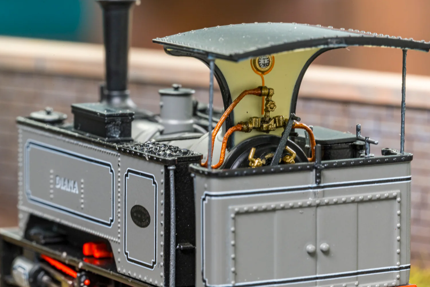 986501 Sirdar Class 0-4-0 Kerr, Stuart & Co. Long-Tank 'Dianaâ Lined Grey (As Preserved) Steam Locomotive - DCC Fitted - Image 7