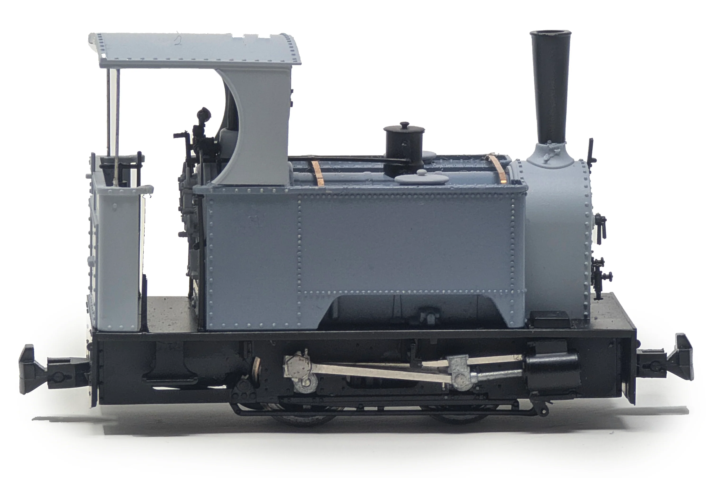 986701 Sirdar Class 0-4-0 Kerr, Stuart & Co. Short-Tank 'What If' - Penrhyn Lined Black Steam Locomotive - DCC Fitted - Image 4