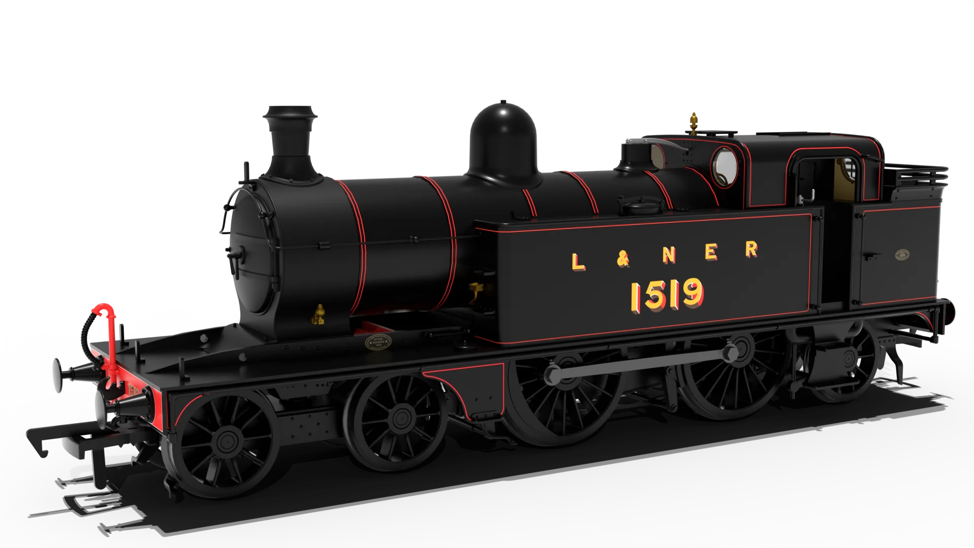 989005 LNER C12 Tank No.1519 L&NER Lined Black Steam Locomotive