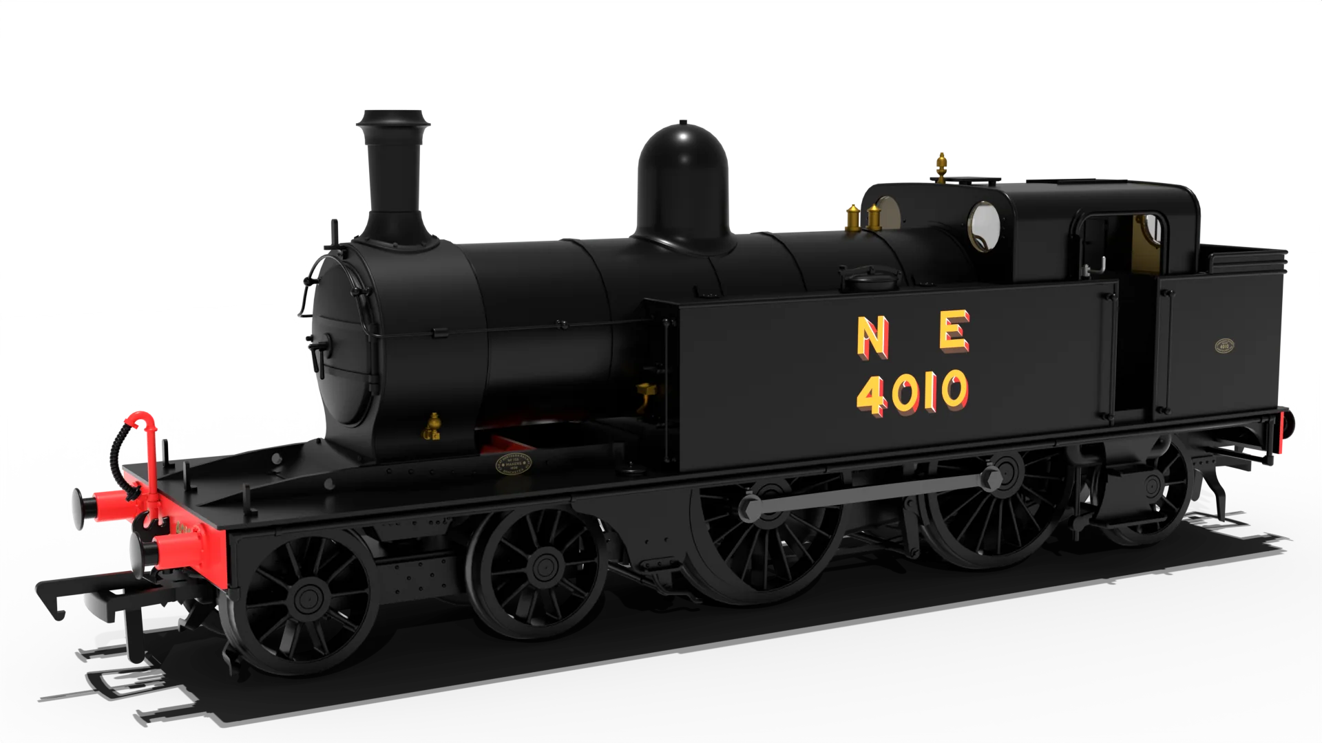 989008 LNER C12 Tank No.4010 LNER Wartime Black Steam Locomotive