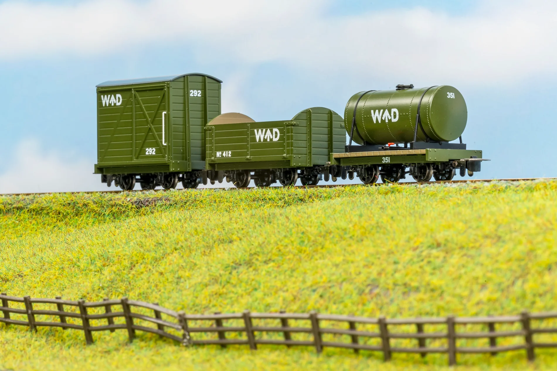 990982 WD War Department Wagons No.412, 351 & 292 Triple Pack 2 - Image 5