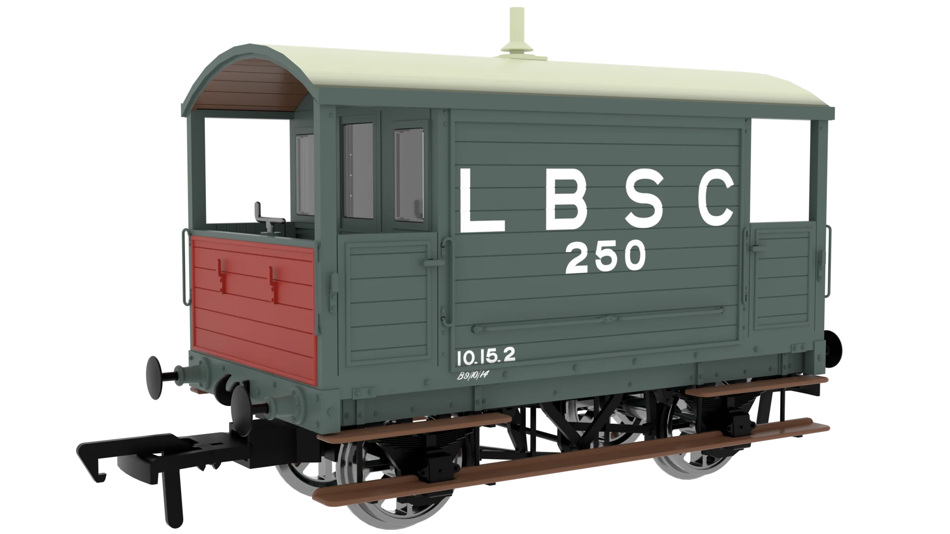 994003 LBSC 4 Wheel Brake Van - LBSC No.250