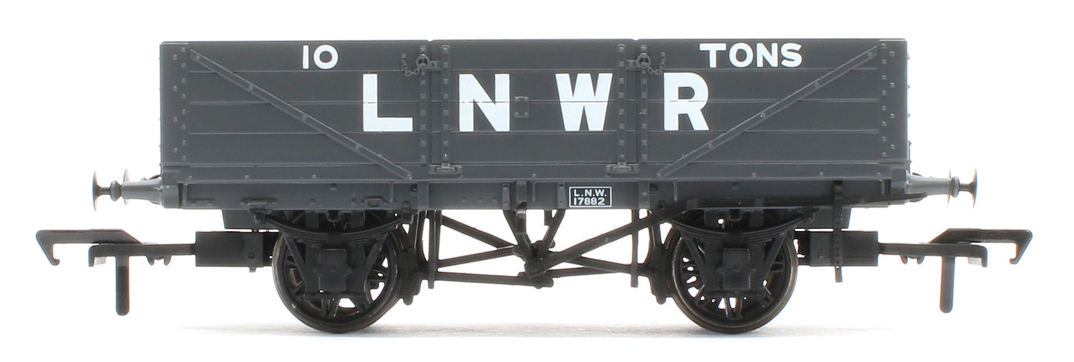 950003 LNWR D84 4-Plank Open LNWR Grey No.17882 - Image 2
