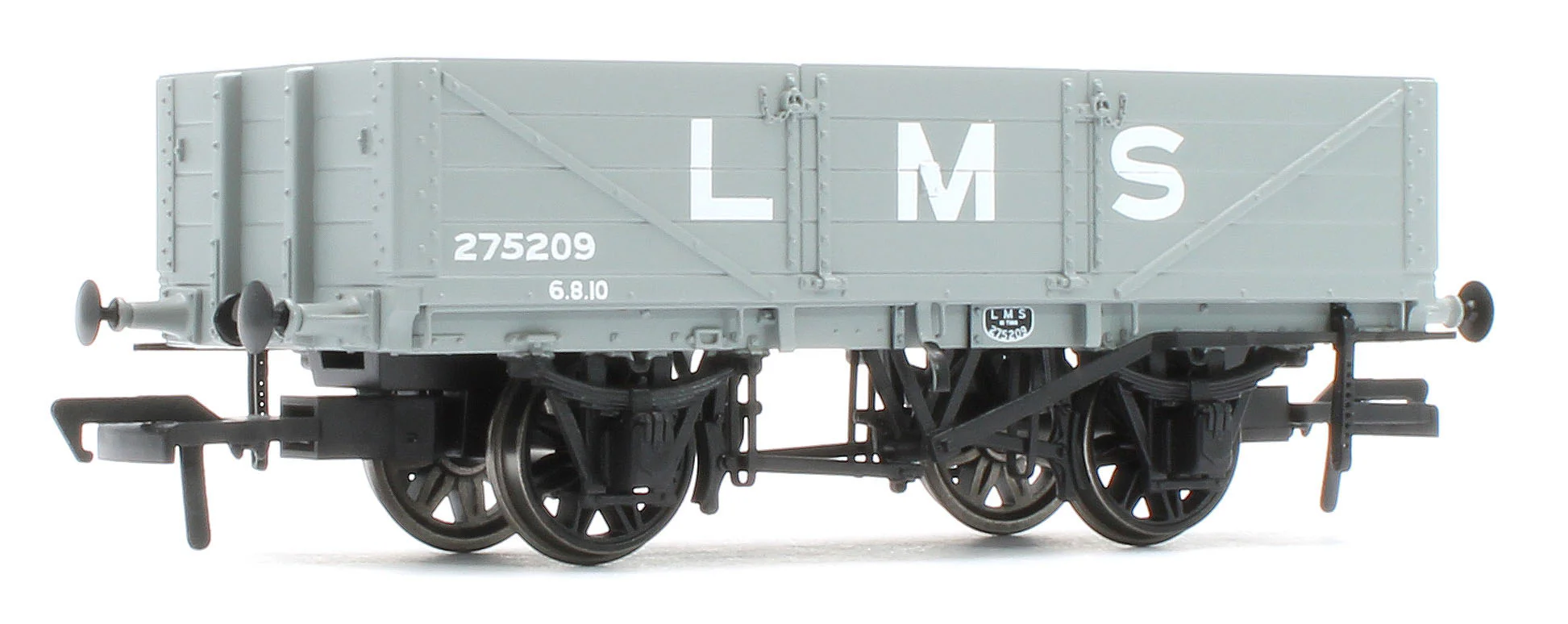 950005 LNWR D84 4-Plank Open LMS Grey (pre-1936) No.275209