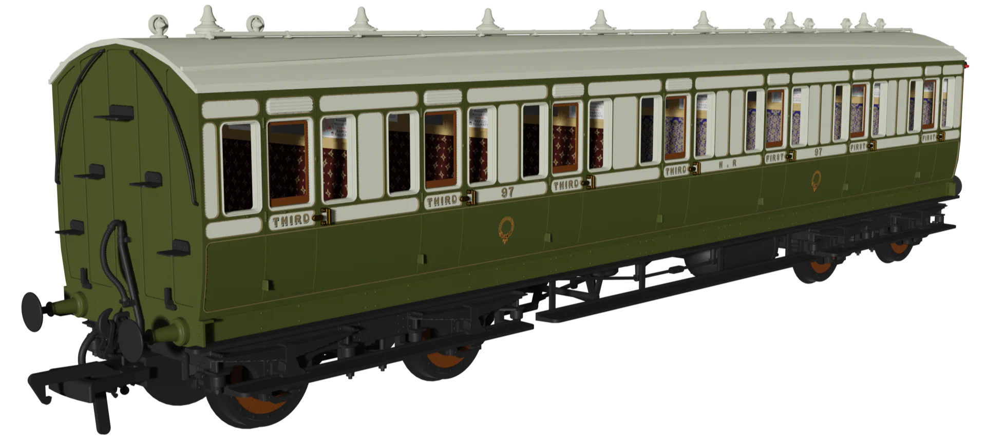978113 āEvolutionā 48ā Highland Railway Green and White No.12, 47 & 97 Triple Pack - Image 5