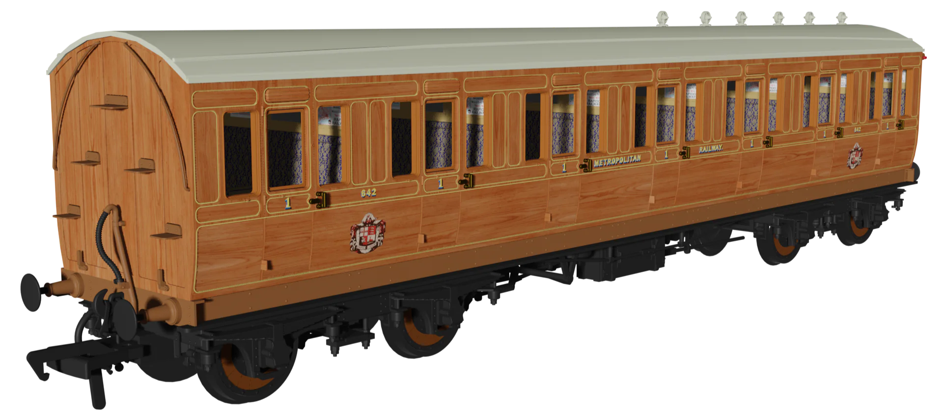 978123 āEvolutionā 48ā Metropolitan Railway Teak First No.642