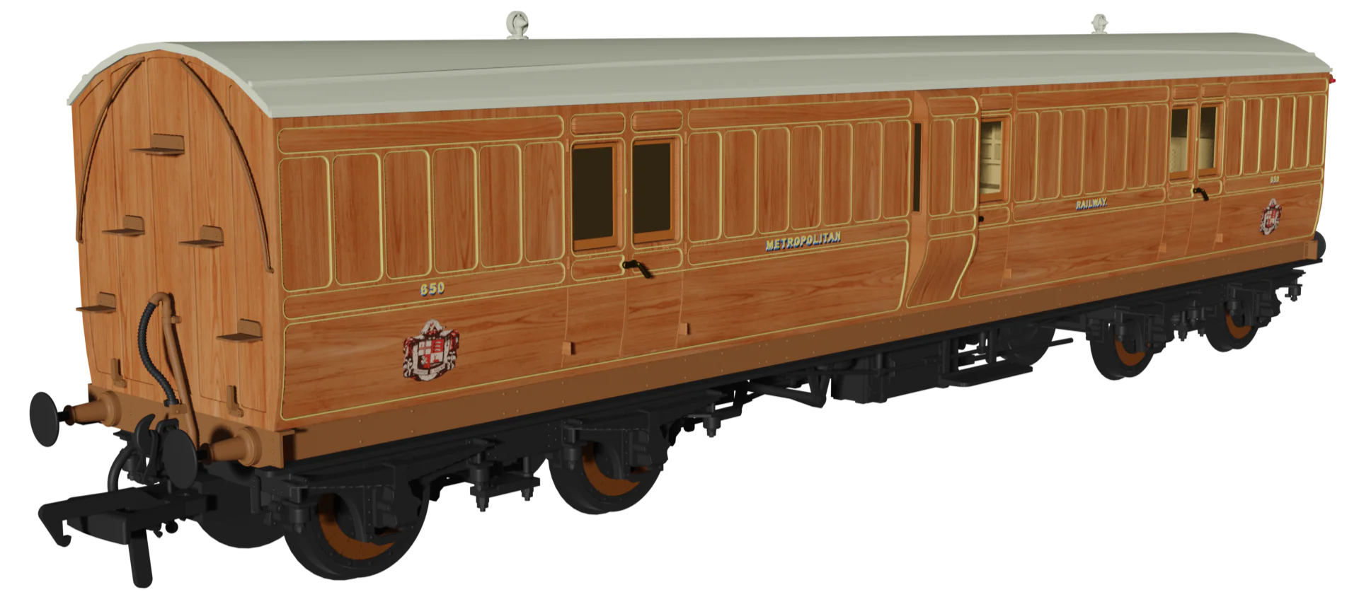 978124 ‘Evolution’ 48’ Metropolitan Railway Teak Full brake No.650