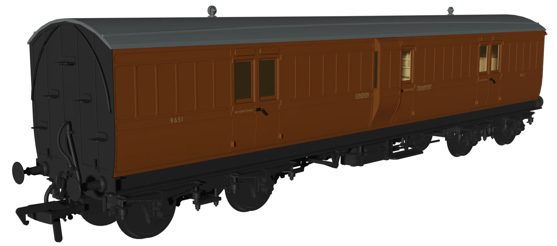 978130 ‘Evolution’ 48’ London Transport Brown Full brake No.9651