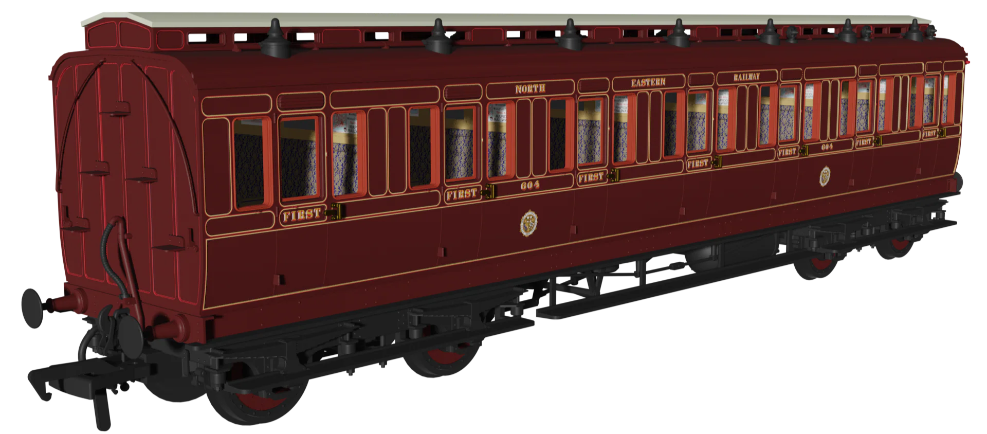 978153 ‘Evolution’ 48’ North Eastern Railway Crimson Lake First No.604