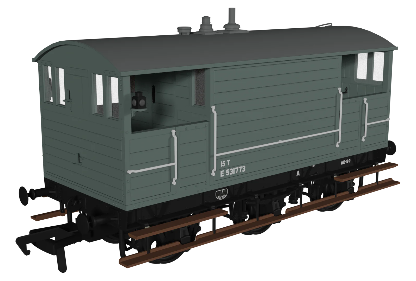 975014 GCR 15T 6w Brake - BR Grey No.E531773