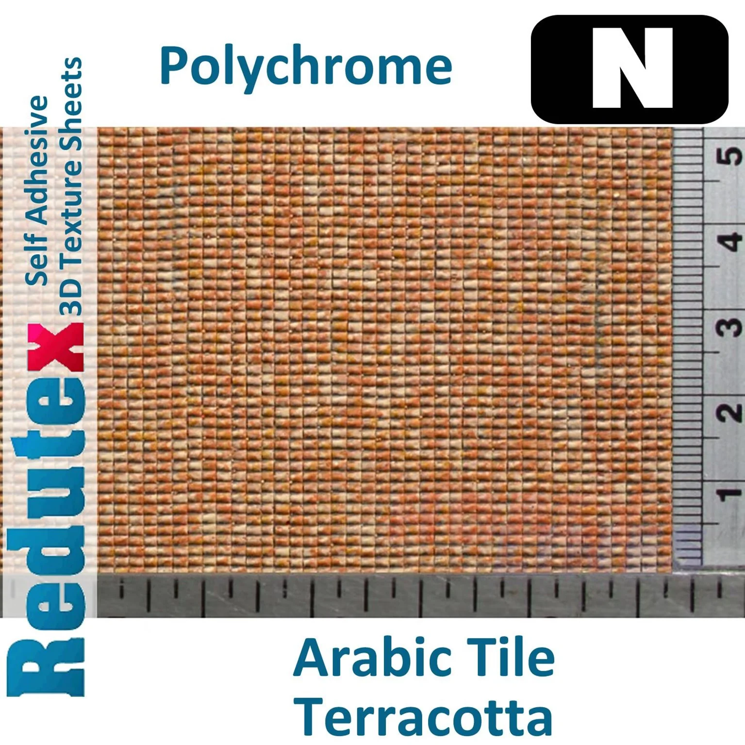 160TA112 Arabic Tile Terracotta N 3D Flexible Textured Building Sheet