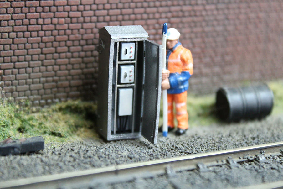 BS2DRBGALVOPEN Relay Box 2 Door - OPEN - Galv Grey