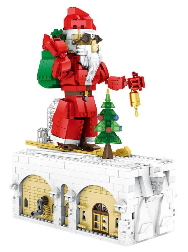 66001 The Big Santa 1039pc Construction Set