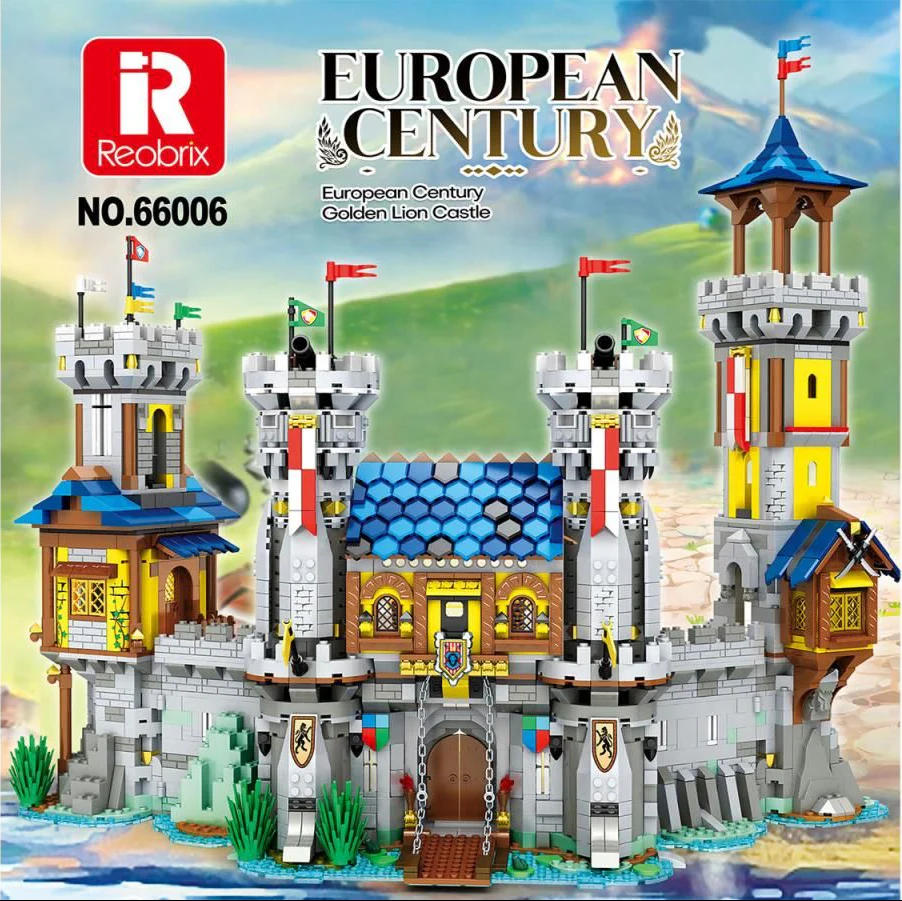 66006A1 Medieval Castle 2722pc Construction Set - Image 6