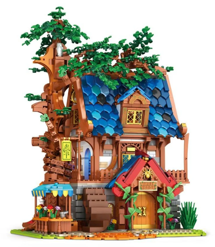 66008 Medieval Tree House 2566pc Construction Set