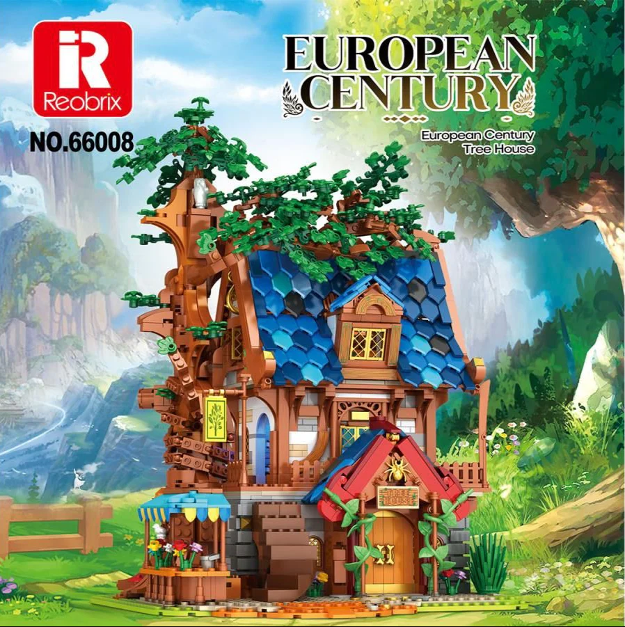 66008 Medieval Tree House 2566pc Construction Set - Image 6