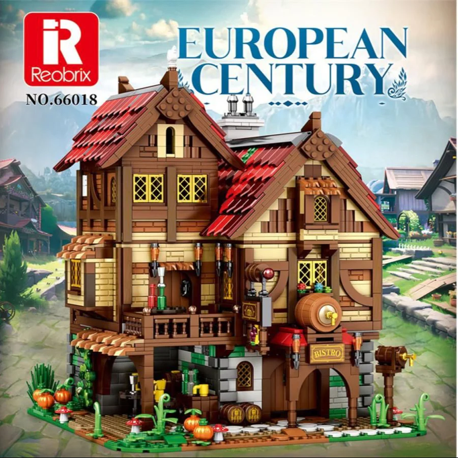 66018 Medieval Bistro 2831pc Construction Set - Image 7